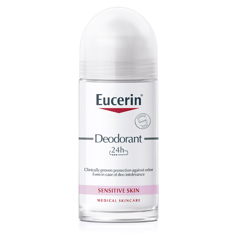 Eucerin pH5 Sensitive, deodorant roll-on za občutljivo kožo - paket (2 x 50 ml)