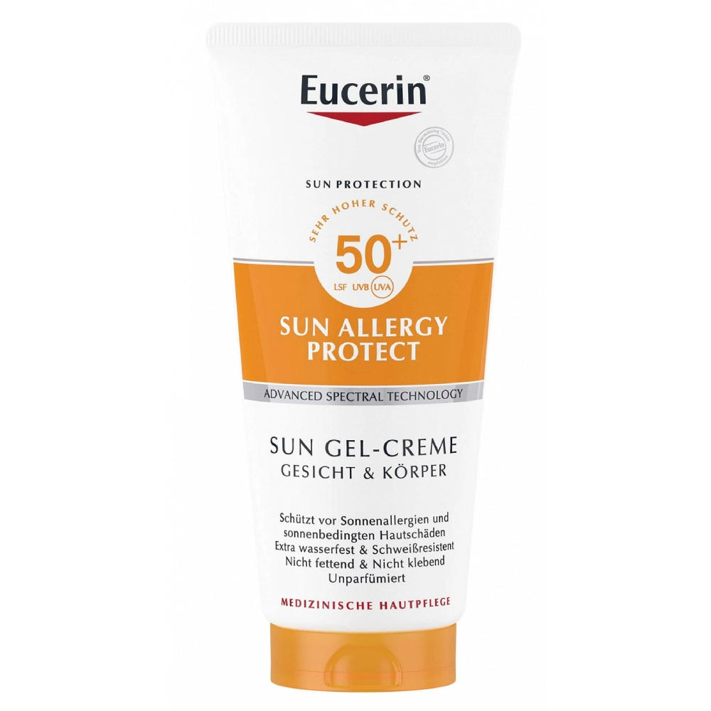 Eucerin Sun Allergy protect, kremni gel za zaščito pred soncem - ZF50+ (200 ml)