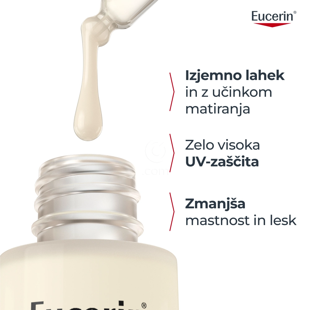 Eucerin Sun Oil Control, dnevni UV serum - ZF50+ (30 ml)