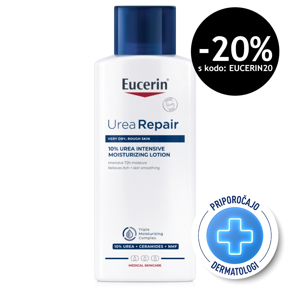 Eucerin UreaRepair plus 10%, losjon za telo - 250 ml