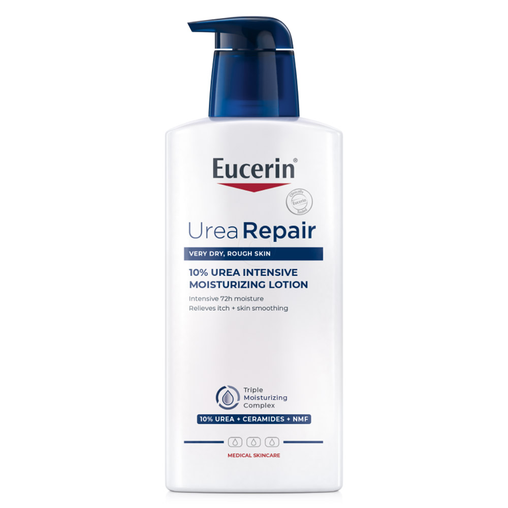 Eucerin UreaRepair plus 10%, losjon za telo s pumpico - posebna ponudba (400 ml)