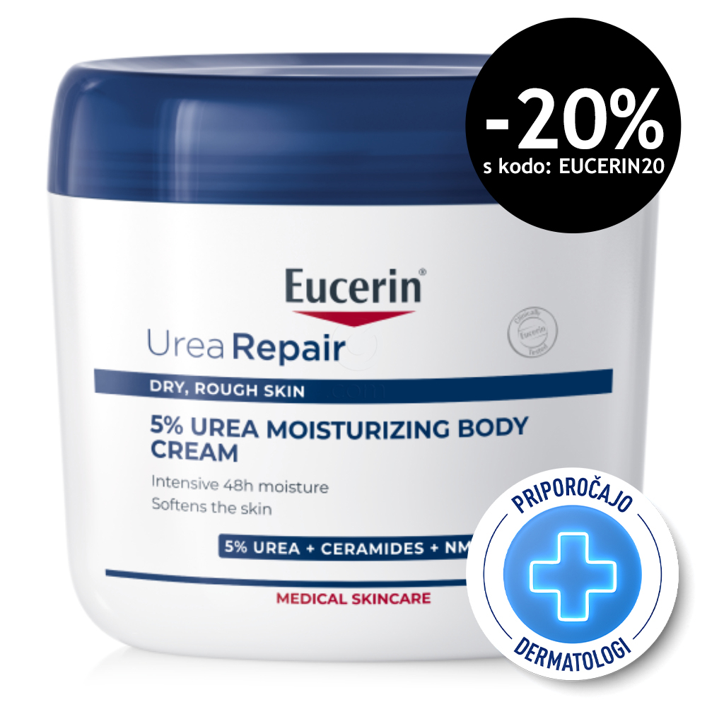 Eucerin UreaRepair plus 5%, krema za telo (450 ml)