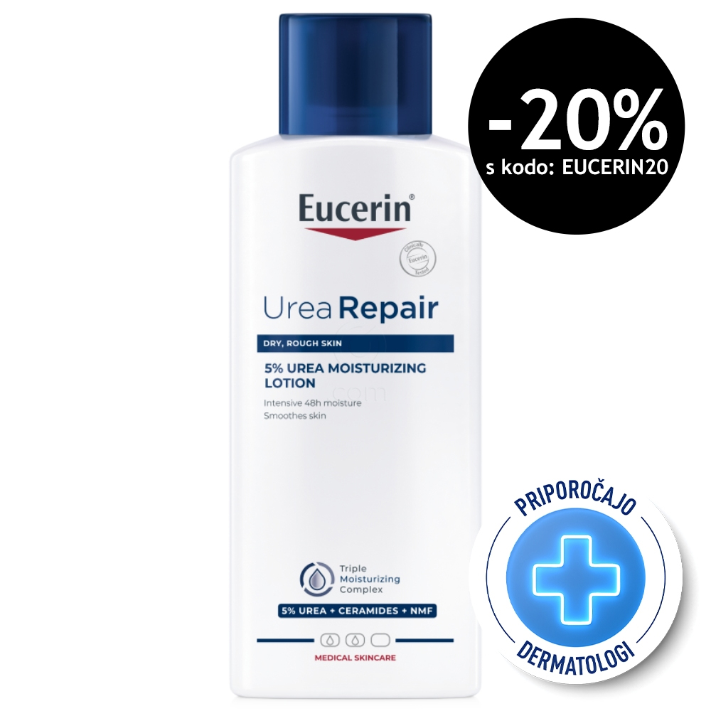 Eucerin UreaRepair plus 5%, losjon (250 ml)