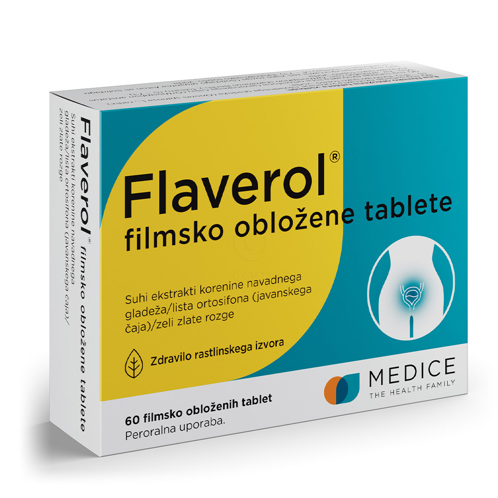 Flaverol, filmsko obložene tablete (60 tablet)