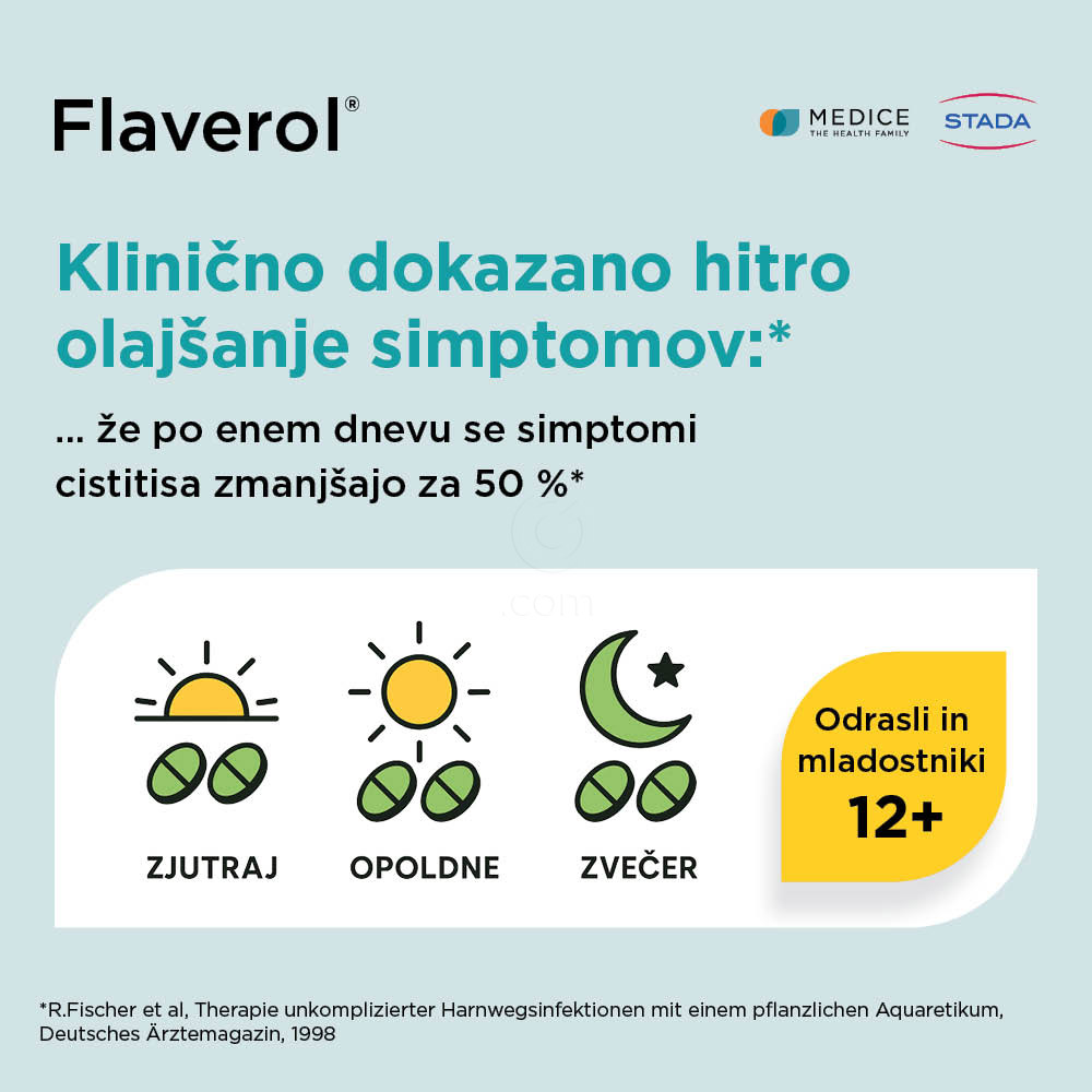 Flaverol, filmsko obložene tablete (60 tablet)