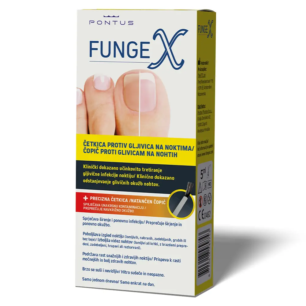 Fungex, čopič proti glivicam (1 čopič + 5 ml)