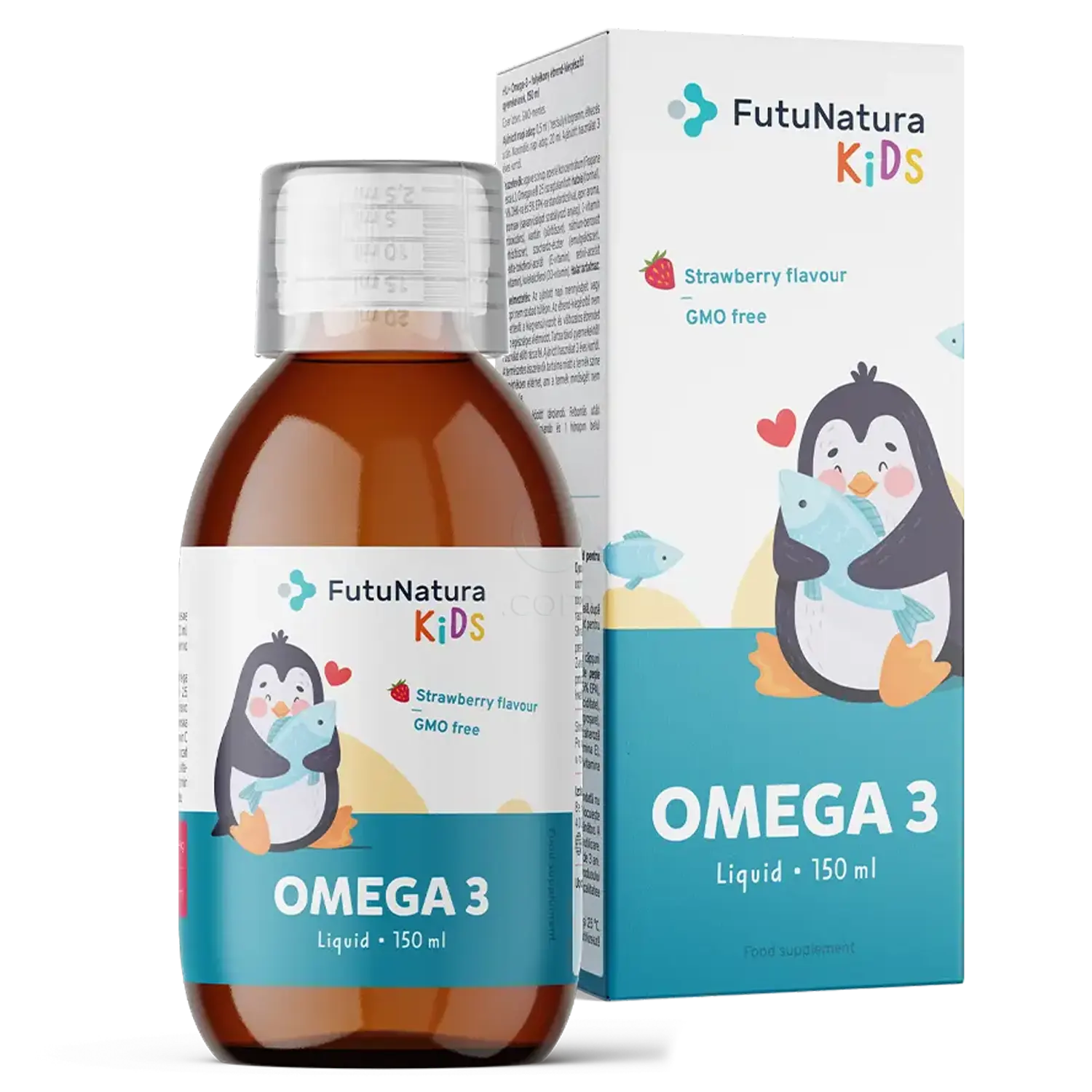  FutuNatura KIDS Omega 3 - tekoče prehransko dopolnilo z omega-3 maščobnimi kislinami za otroke