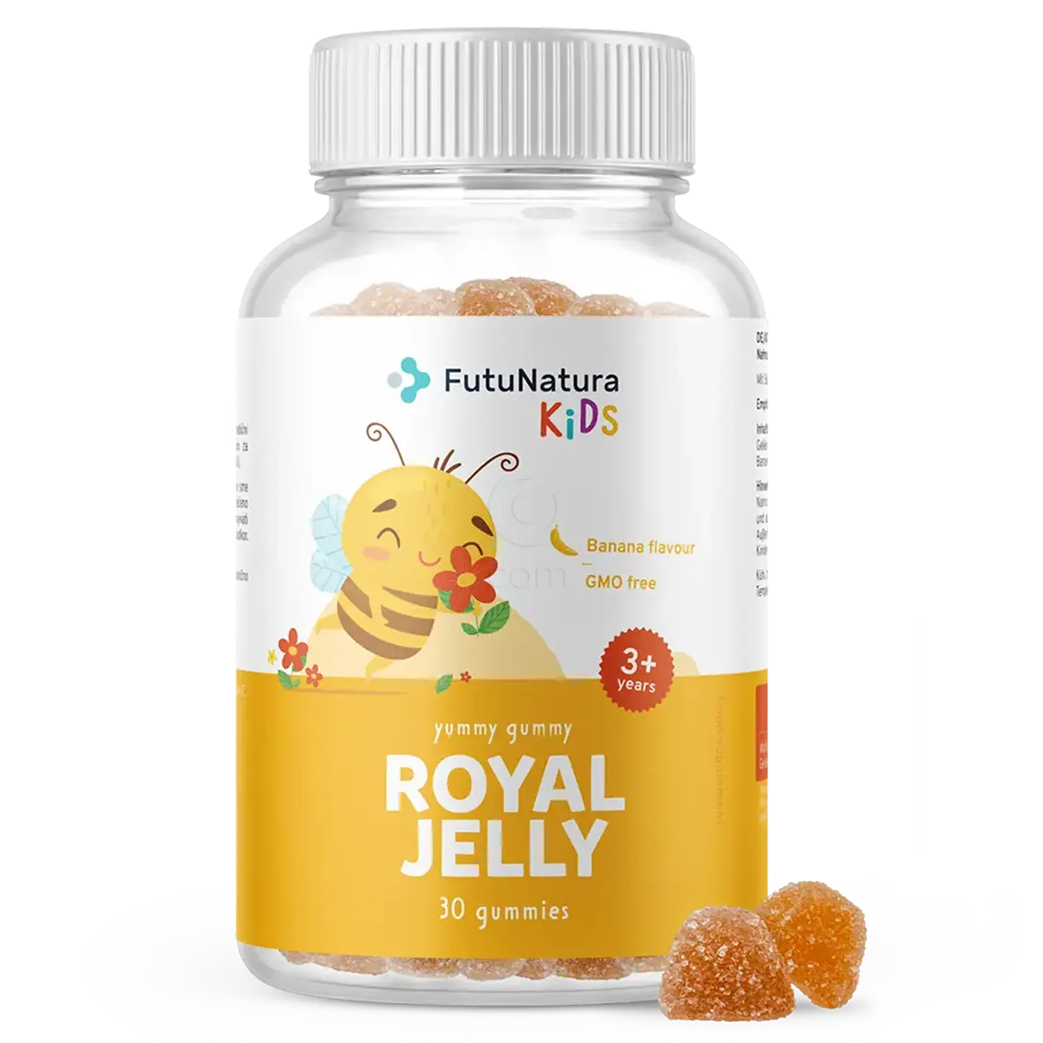 FutuNatura Kids Royal Jelly, gumi bonboni z matičnim mlečkom za otroke (30 bonbonov)