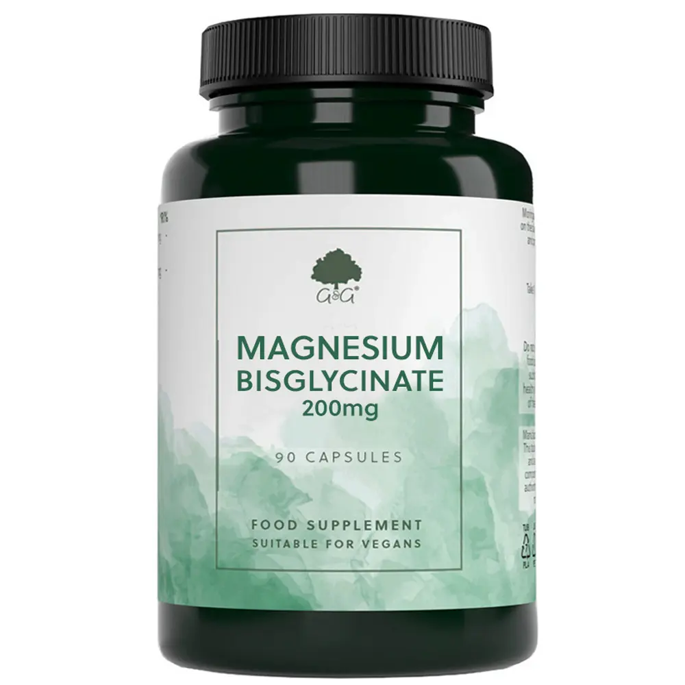 G&G Vitamins Magnezij (bisglicinat) 200 mg, kapsule (90 kapsul)