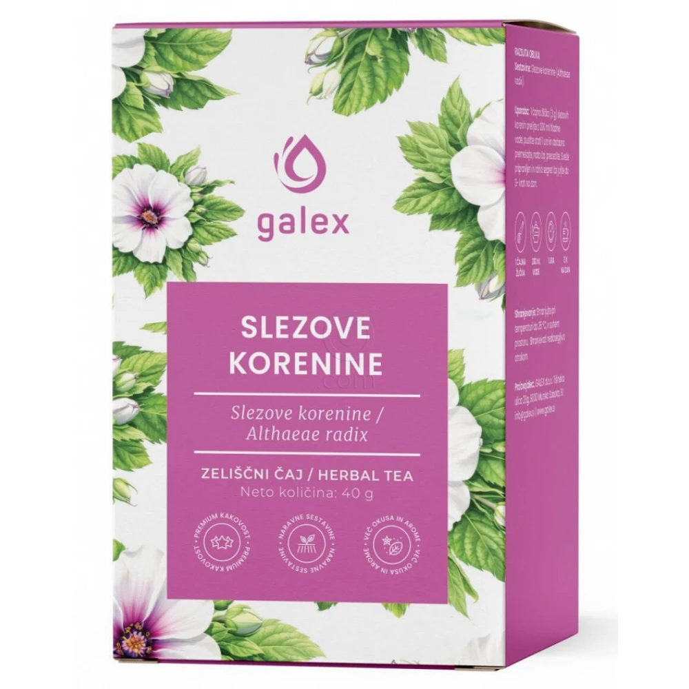 Galex, slezove korenine čaj (40 g)