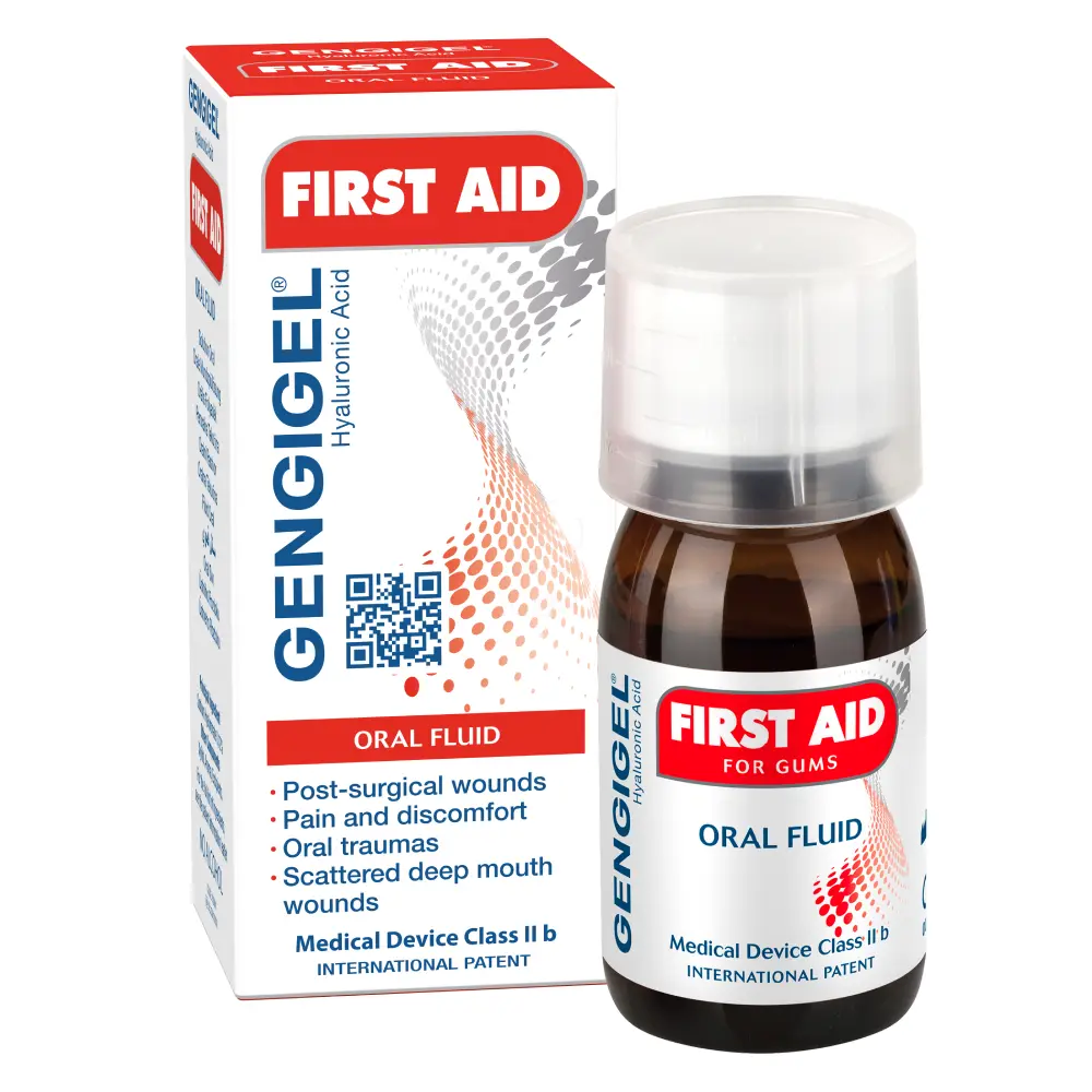 Gengigel first aid, raztopina za celjenje ran v ustih (50 ml)