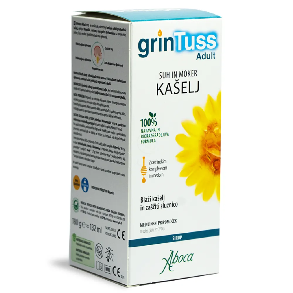 Grintuss Adult Aboca, sirup (180 g)