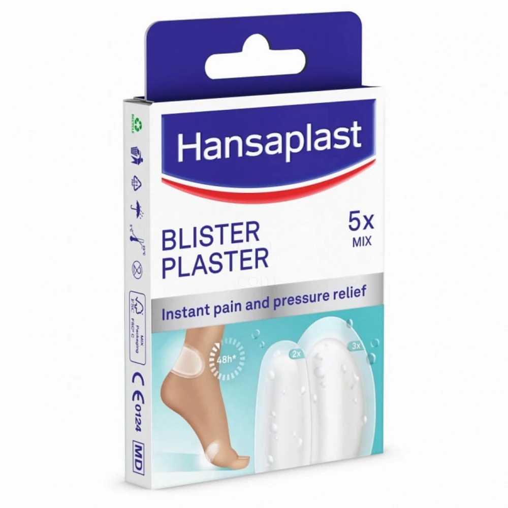 Hansaplast, obliž za žulje - MIX (5 obližev)