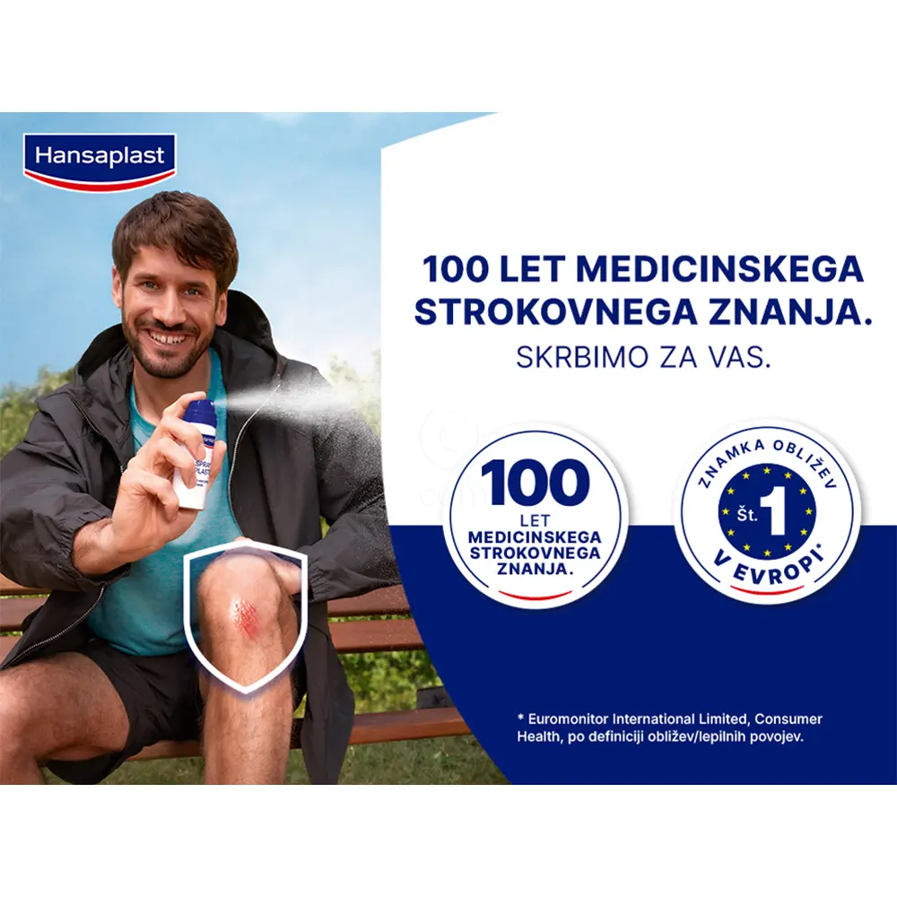 Hansaplast Second Skin Protection, obliž v spreju (40 ml)