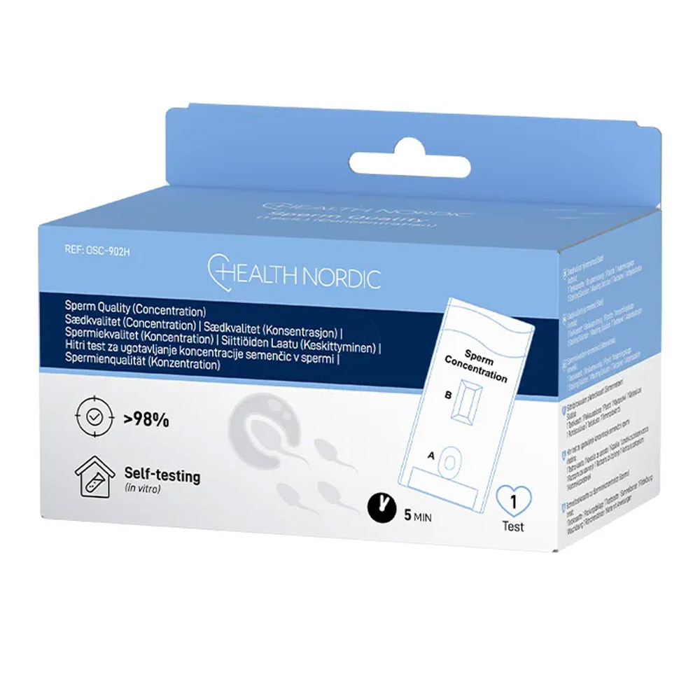 Health Nordic, test kakovosti semena (1 komplet)