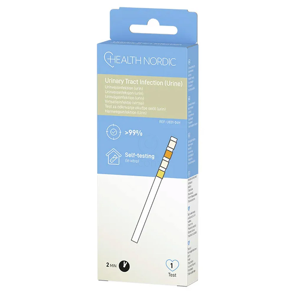 Health Nordic, test okužbe sečil (1 komplet)
