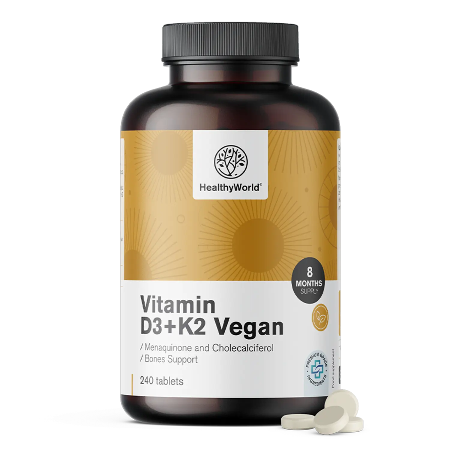 veganski vitamin d3 in k2