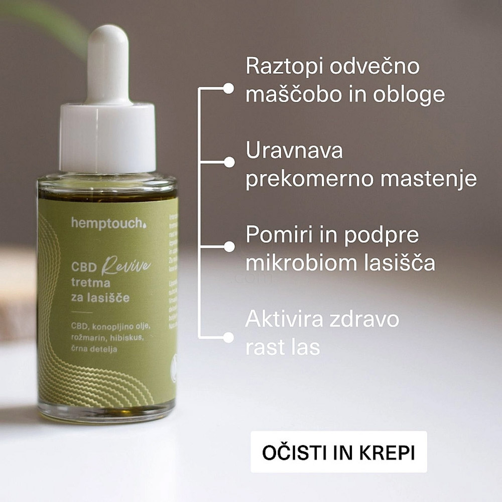 Hemptouch CBD Revive, tretma za lasišče (100 ml)