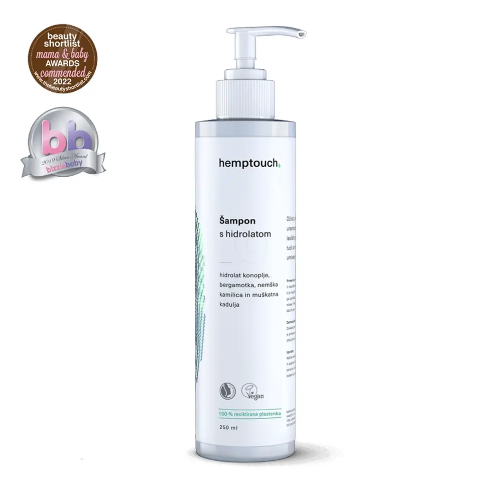 Hemptouch, šampon s hidrolatom (250 ml)