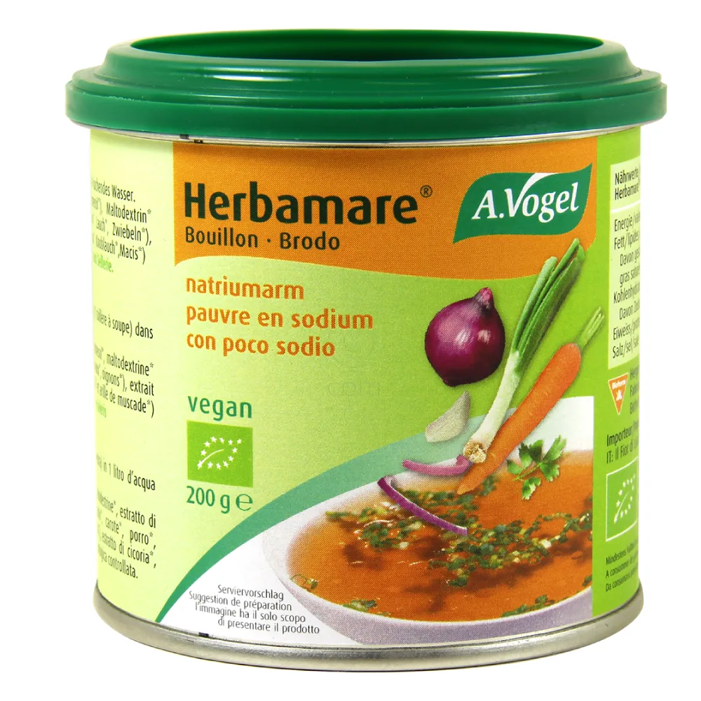 Herbamare, naravna zelenjavna osnova z manj soli - 200 g