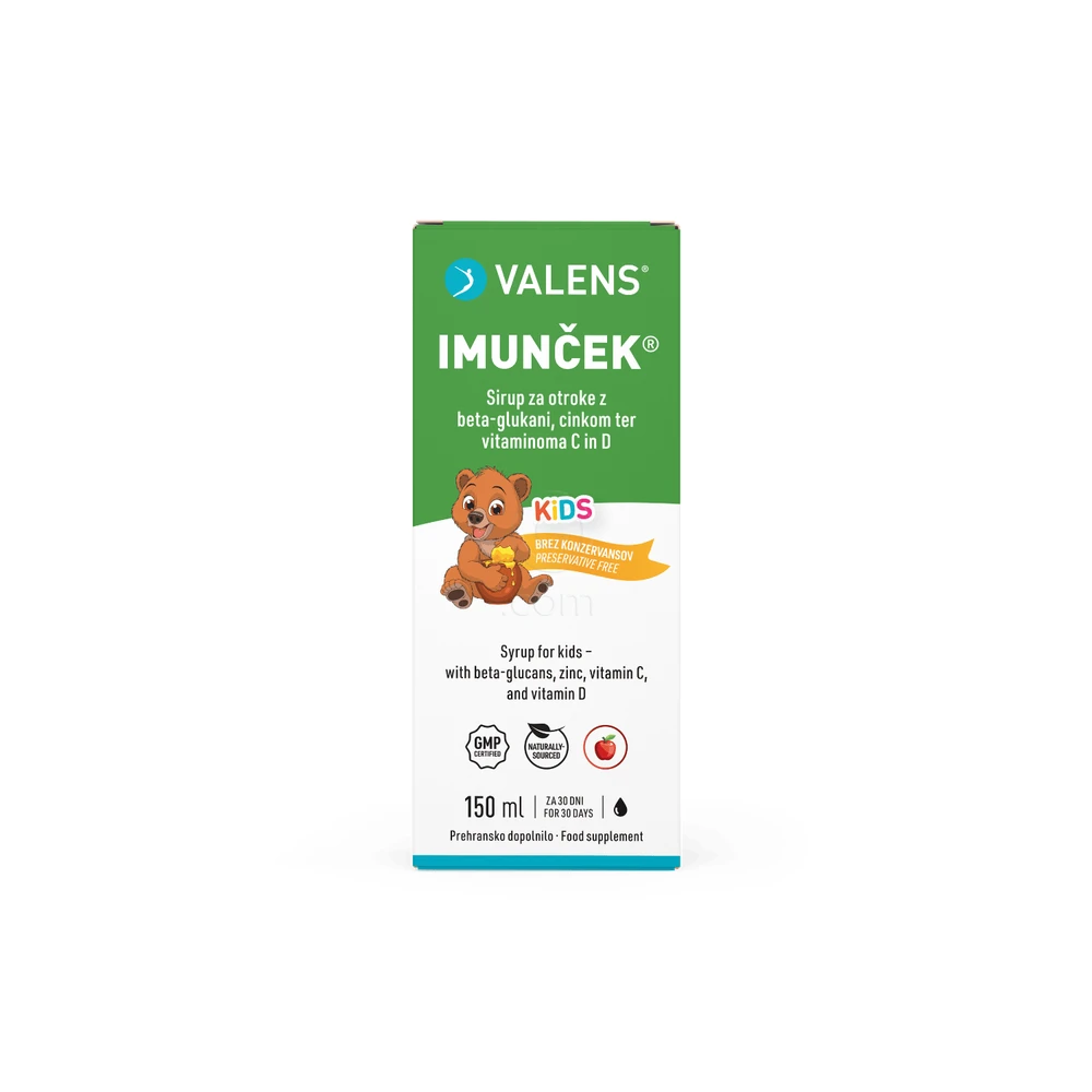 Imunček Valens, sirup za otroke (150 ml)