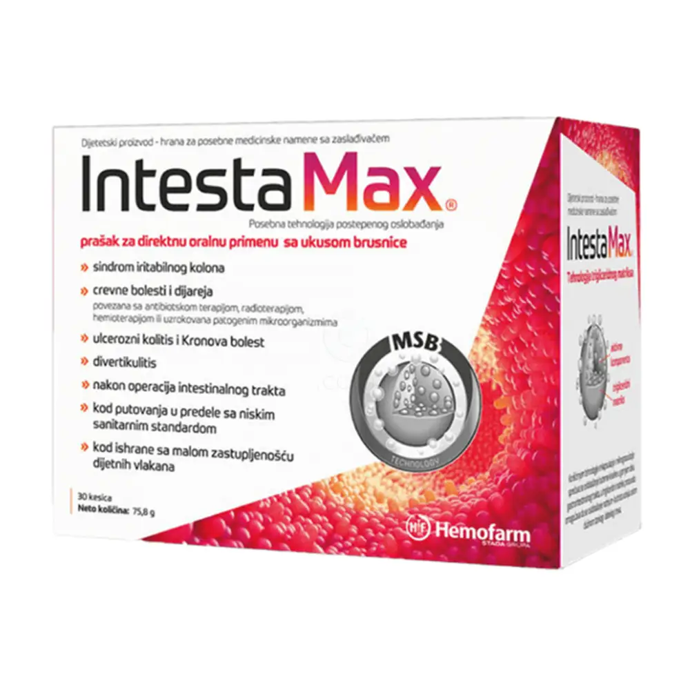 IntestaMax, granule - vrečke (30 x 2,5 g)
