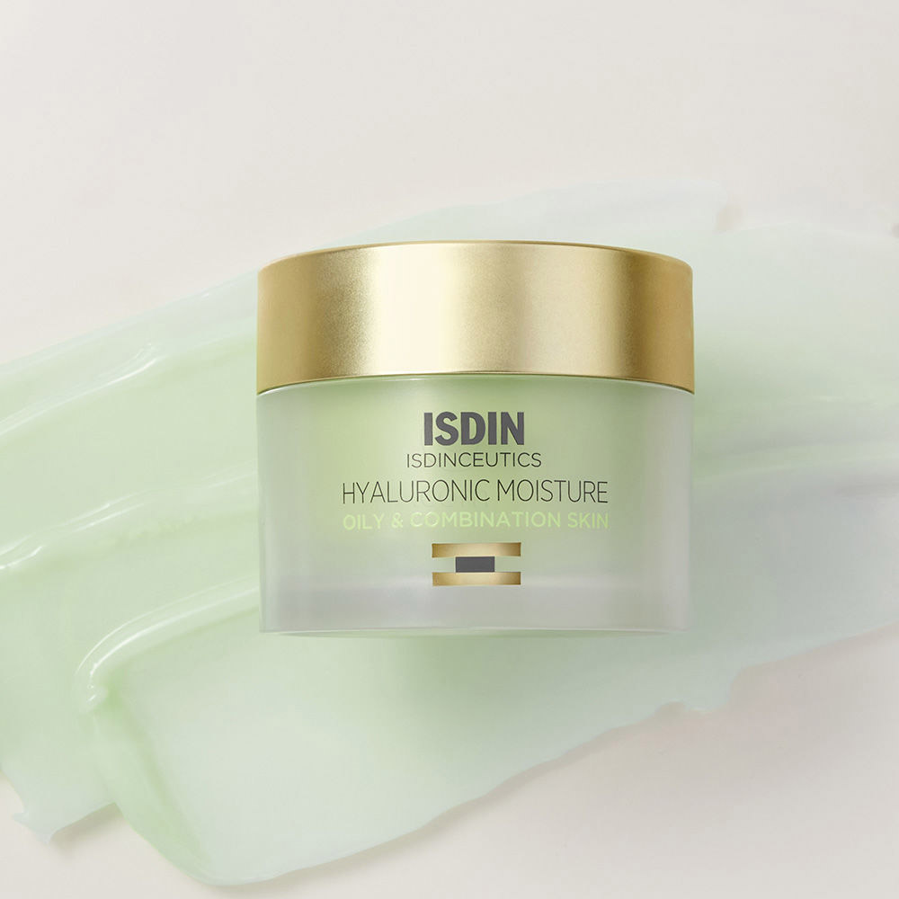 ISDIN Isdinceutics Prevent Hyaluronic Moisture, vlažilna krema za mastno in mešano kožo (50 ml)