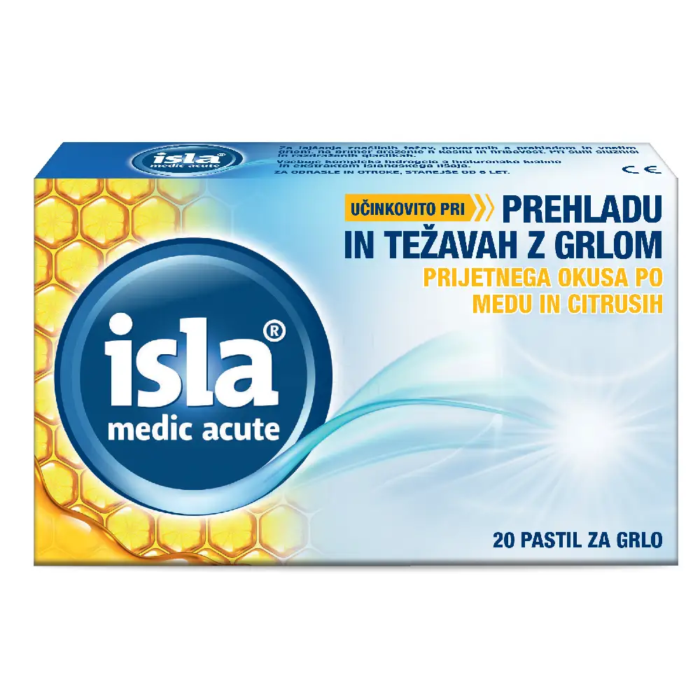 Isla Medic Acute, pastile (20 pastil)