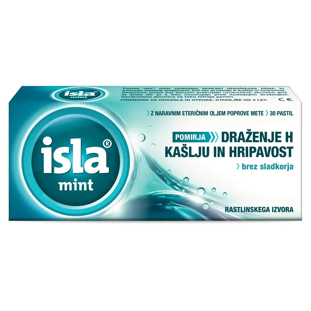 Isla mint, pastile (30 pastil)