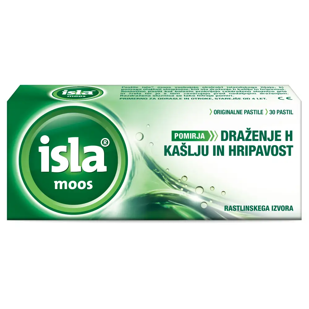 Isla moos, pastile (30 pastil)