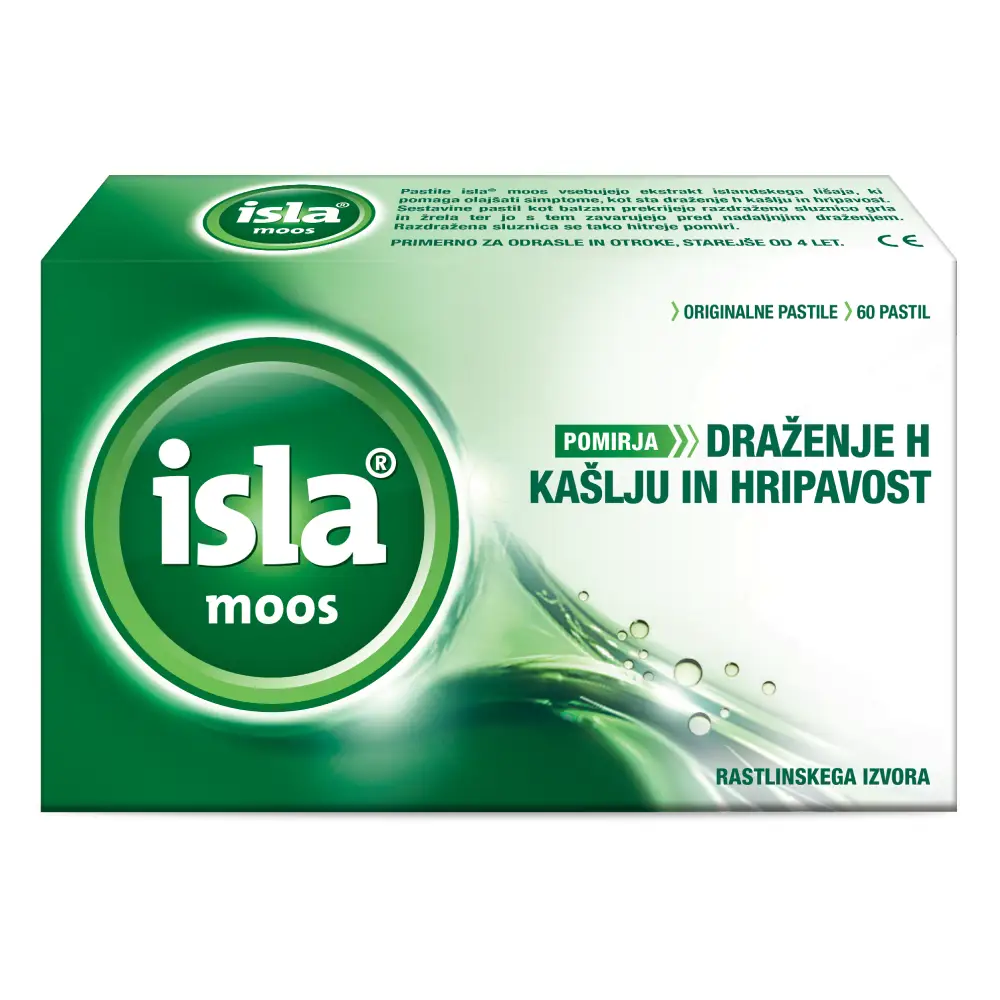 Isla moos, pastile (60 pastil)