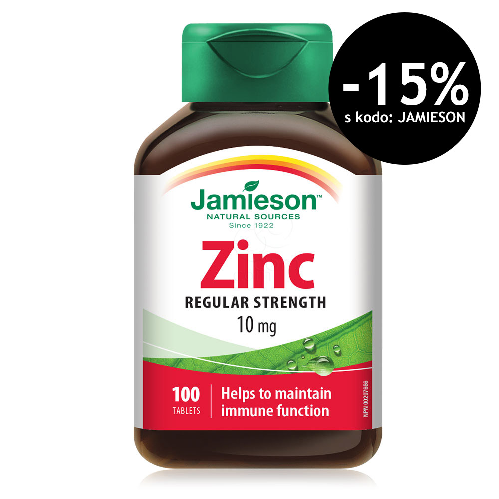 Jamieson Cink 10 mg, tablete (100 tablet)