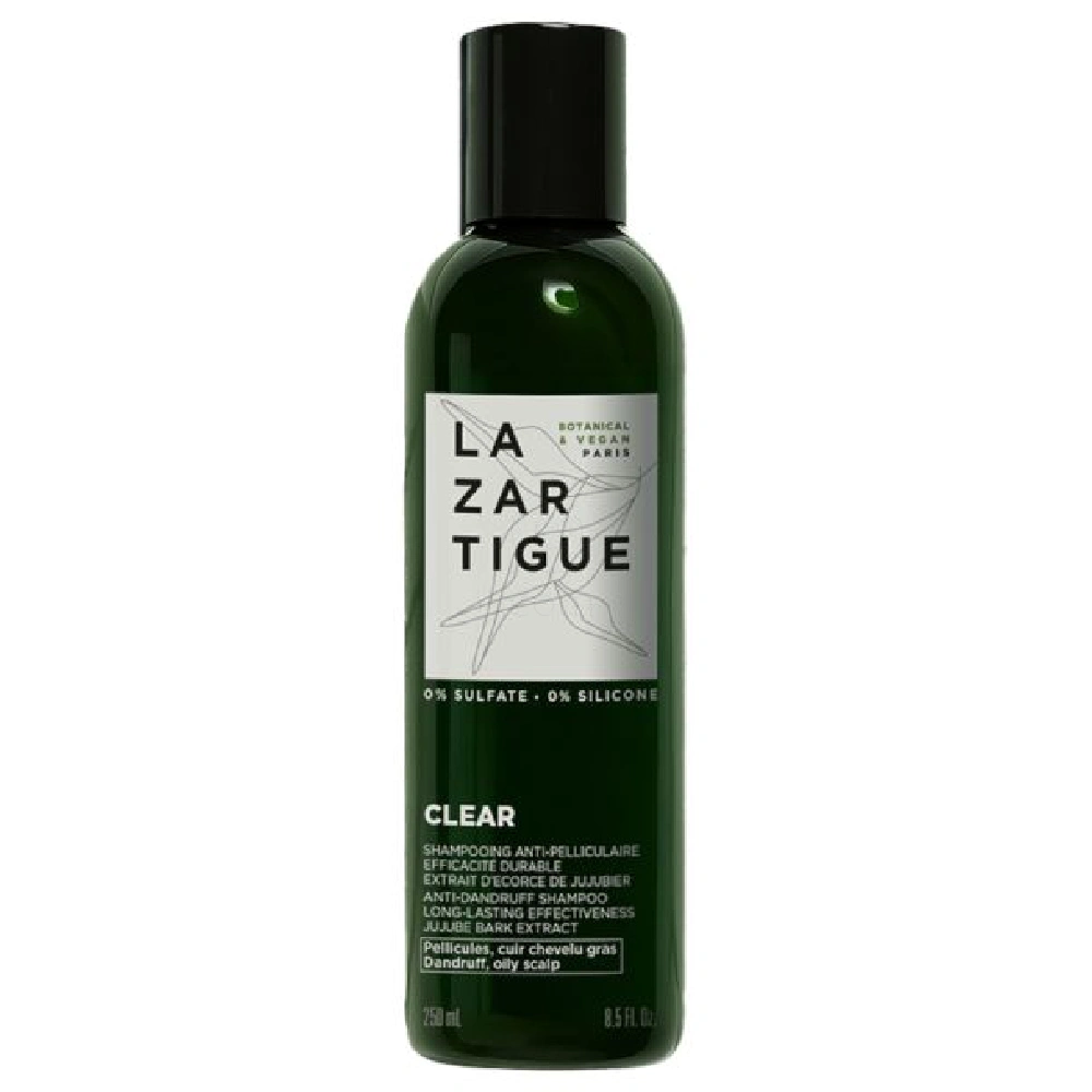 Lazartigue Clear, šampon proti prhljaju - mastno lasišče (250 ml)