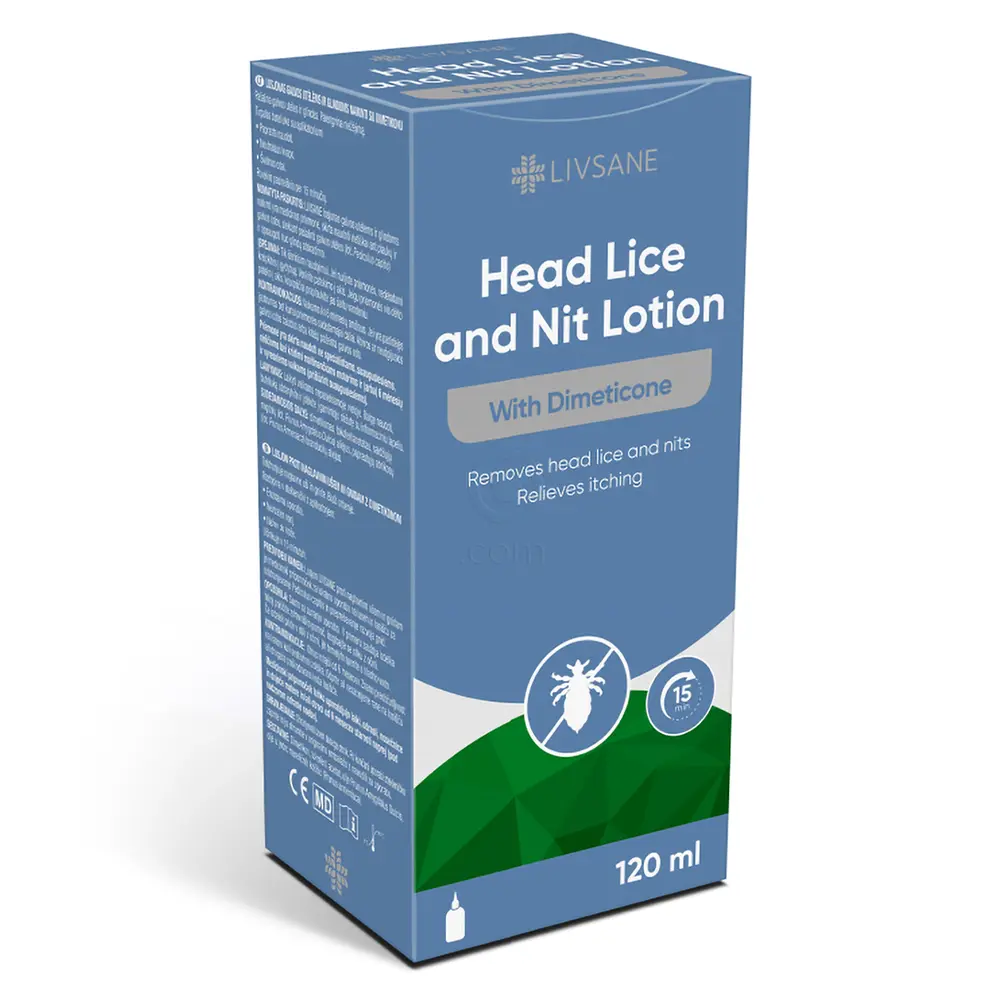 Livsane, losjon proti ušem (125 ml)