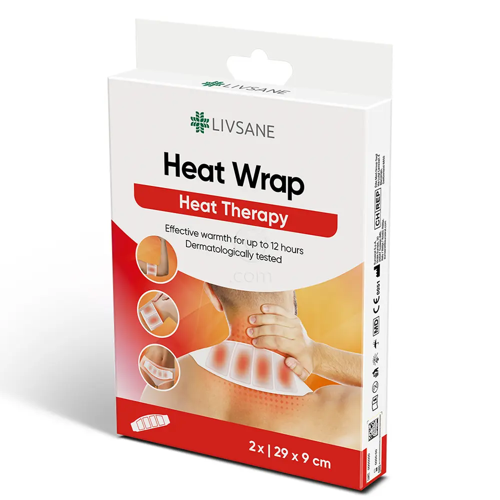 Livsane, toplotni povoj - 29 x 9 cm (2 povoja)