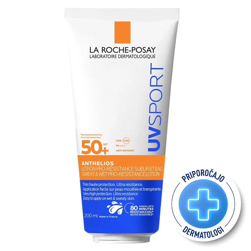LRP Anthelios UVSport, losjon za zaščito pred soncem ZF50+ (200 ml)