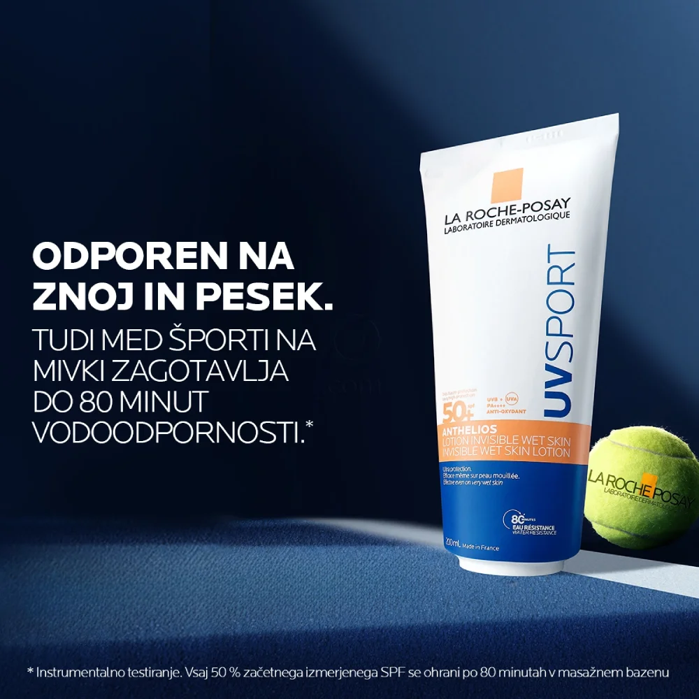 LRP Anthelios UVSport, losjon za zaščito pred soncem ZF50+ (200 ml)
