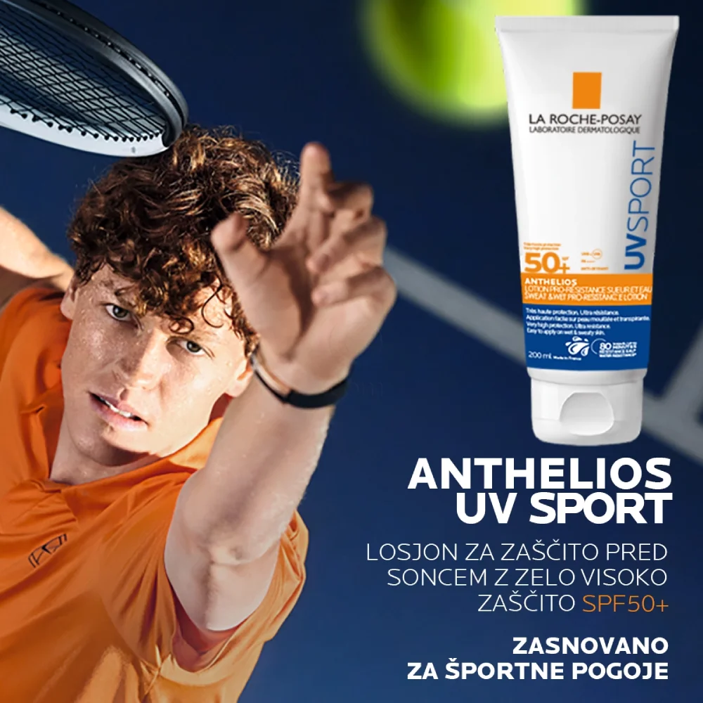 LRP Anthelios UVSport, losjon za zaščito pred soncem ZF50+ (200 ml)