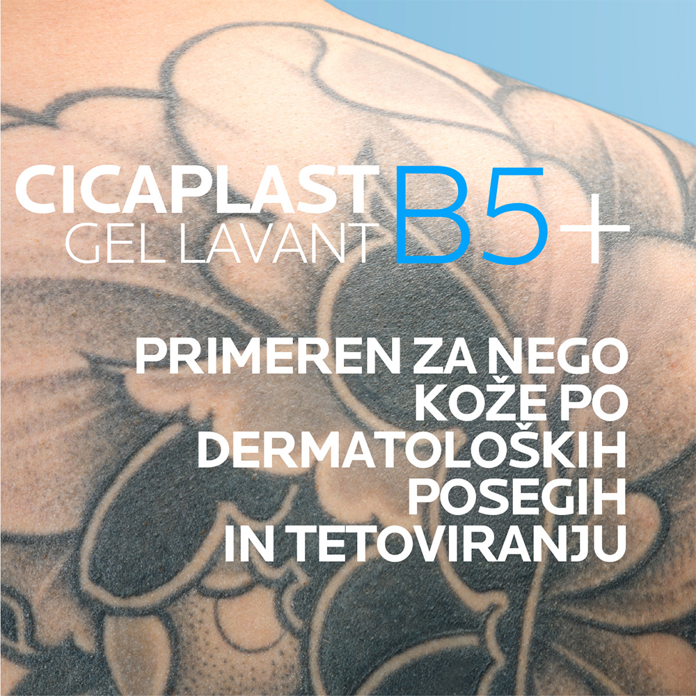 LRP Cicaplast Gel Lavant B5+, umirjevalni in zaščitni gel za vsakodnevno umivanje (200 ml)