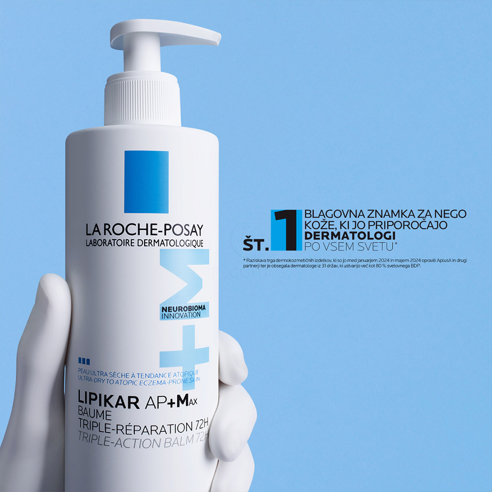 LRP Lipikar AP+Max, balzam s trojnim delovanjem (200 ml)