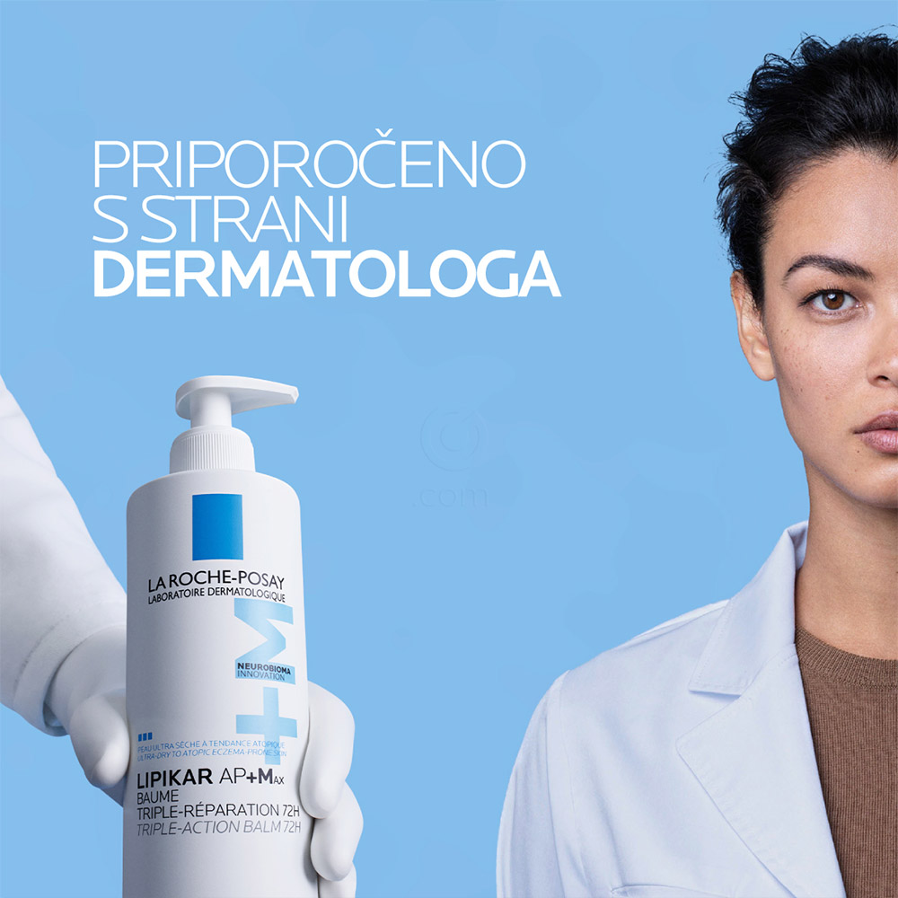 LRP Lipikar AP+Max, balzam s trojnim delovanjem (200 ml)