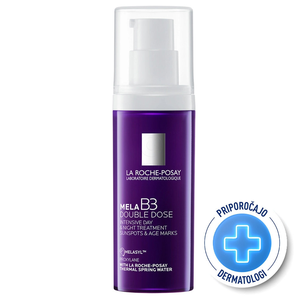 LRP Mela B3 Double Dose, intenzivna nega proti lisam zaradi sonca in znakom staranja (40 ml)