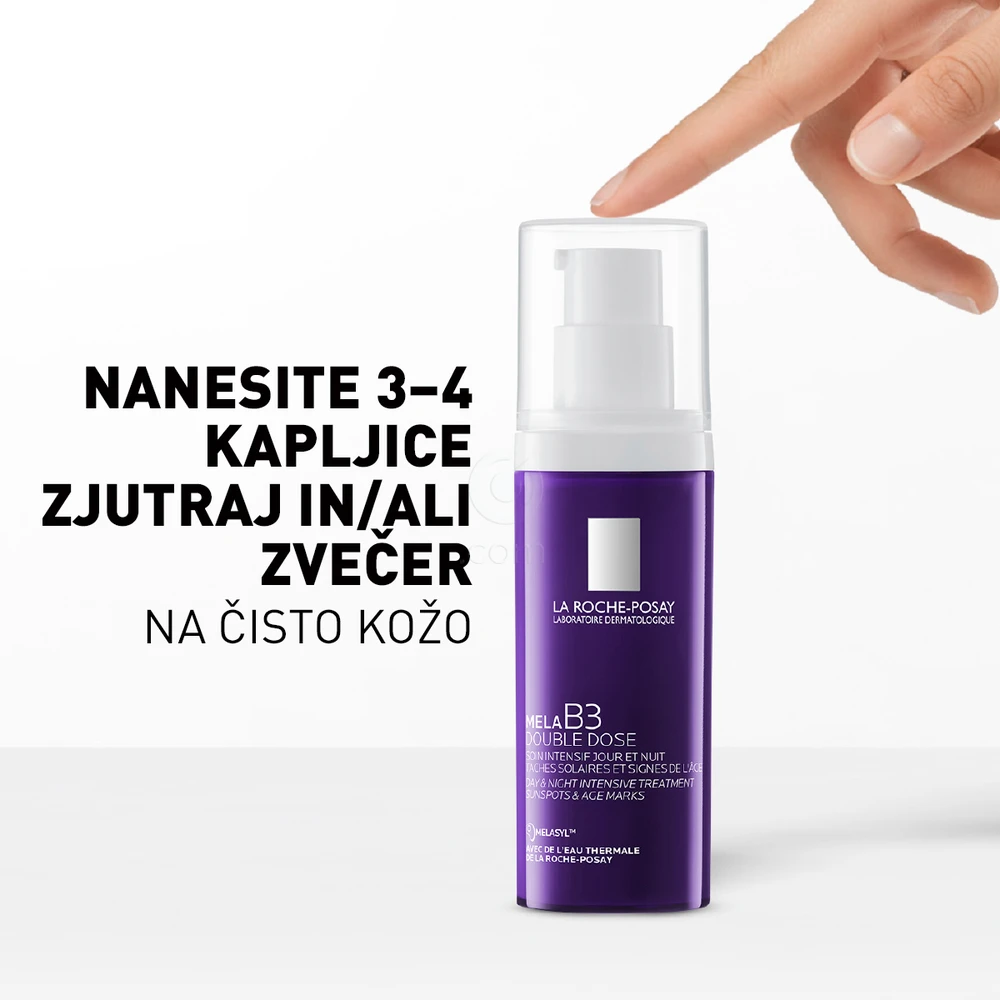 LRP Mela B3 Double Dose, intenzivna nega proti lisam zaradi sonca in znakom staranja (40 ml)