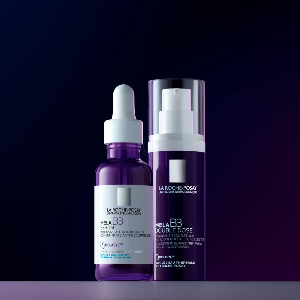 LRP Mela B3 Double Dose, intenzivna nega proti lisam zaradi sonca in znakom staranja (40 ml)
