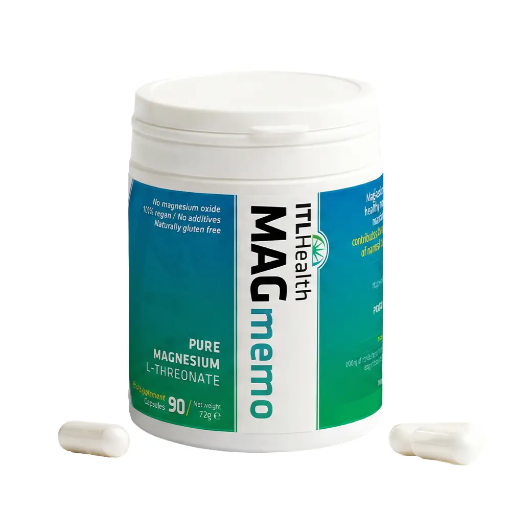 Magmemo Magtein Magnezijev L-Treonat, kapsule (90 kapsul)