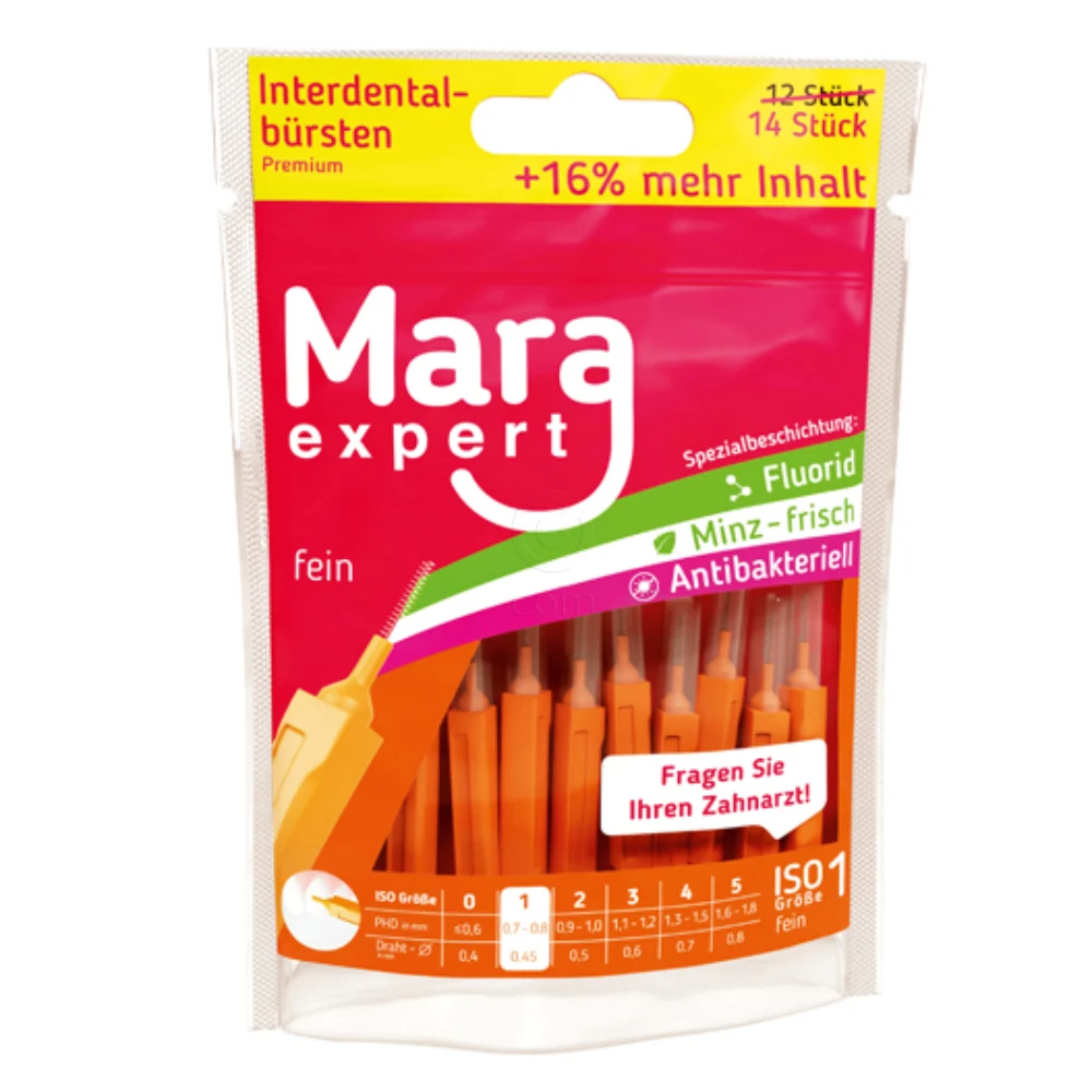 Mara Expert Basic, interdentalna ščetka - velikost ISO 1 (32 ščetk)