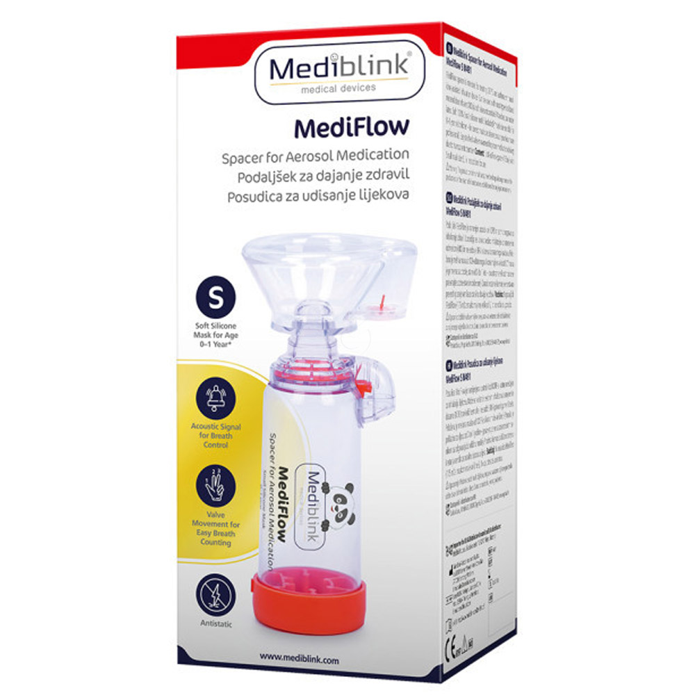 Mediblink Mediflow M491, podaljšek za dajanje zdravil - S (1 komplet)