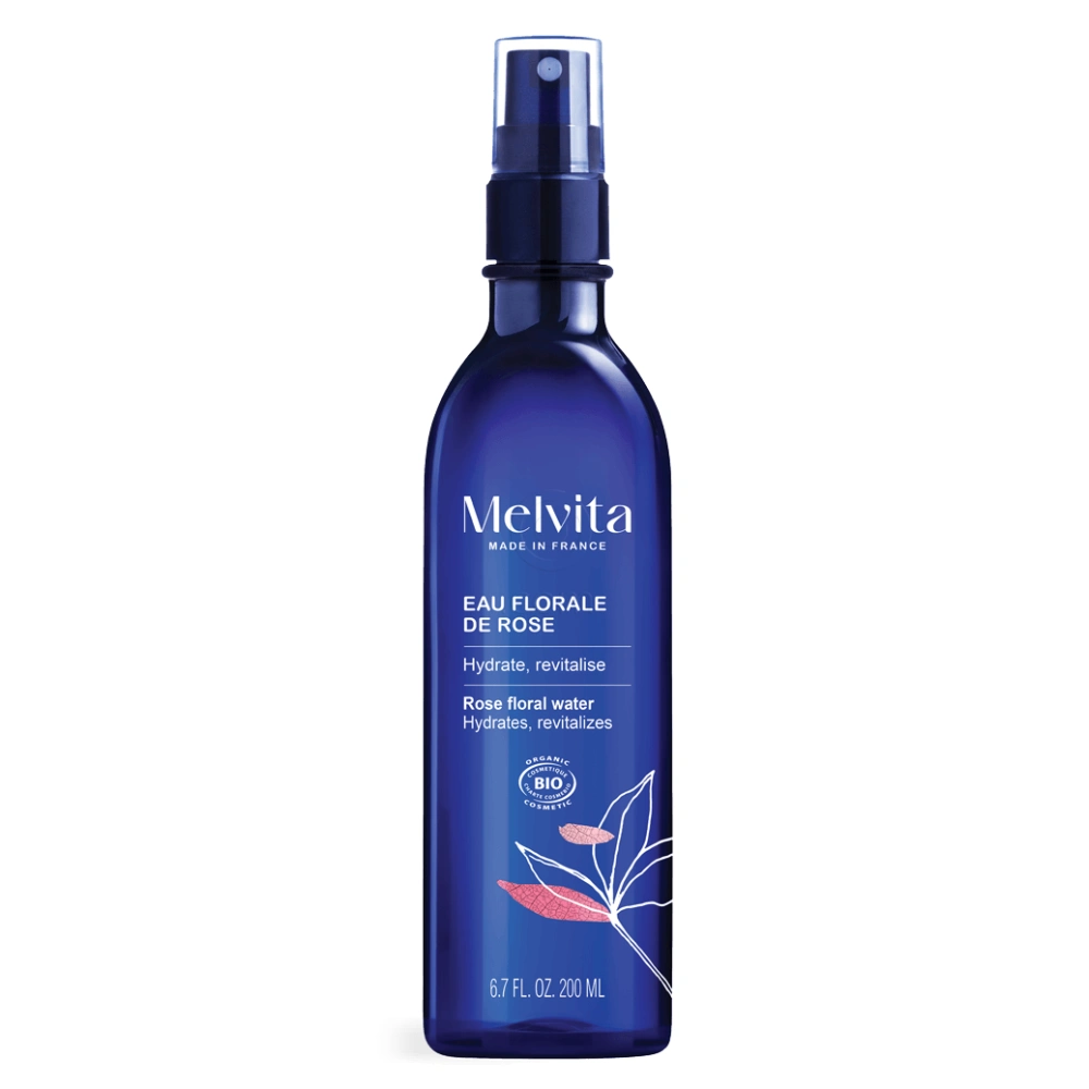 Melvita, cvetna vodica damaščanske vrtnice (200 ml)