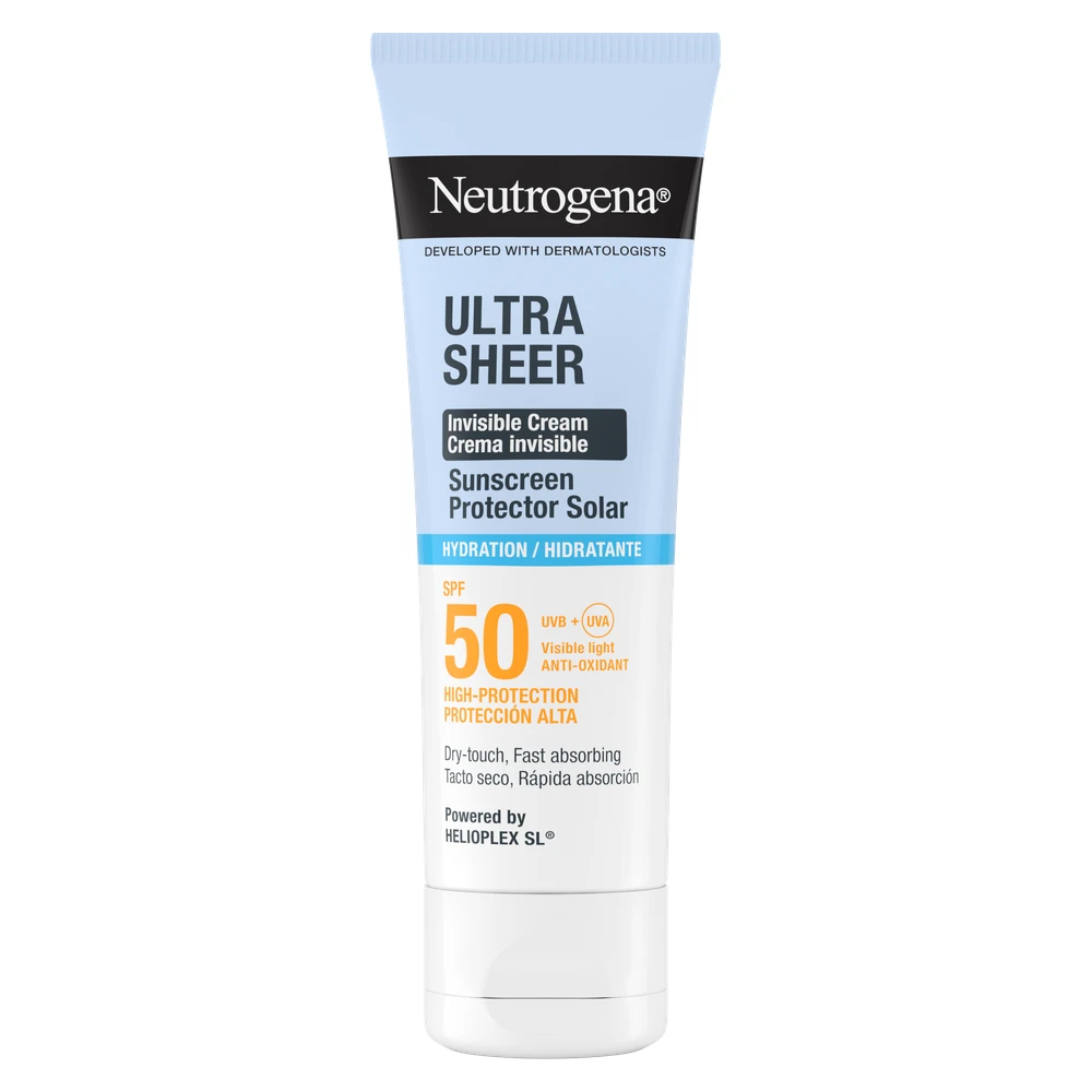 Neutrogena Ultra Sheer, nevidna vlažilna krema za zaščito pred soncem (50 ml)