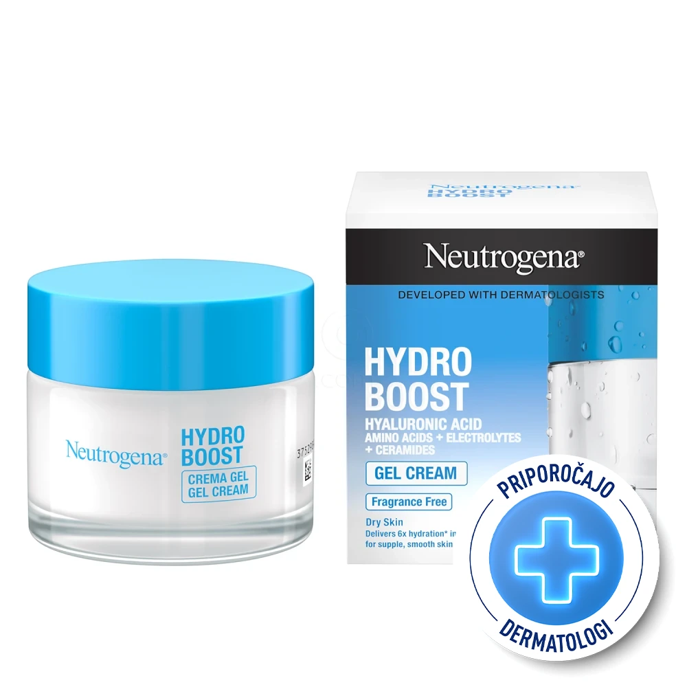Neutrogena Hydro Boost, gel krema za obraz za suho kožo (50 ml)